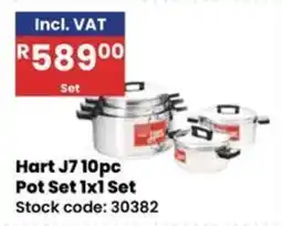 Africa Cash and Carry Hart J7 10pc Pot Set offer