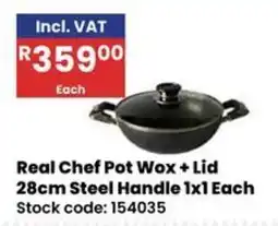 Africa Cash and Carry Real Chef Pot Wox + Lid offer
