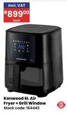 Africa Cash and Carry Kenwood 6L Air Fryer + Grill Window offer