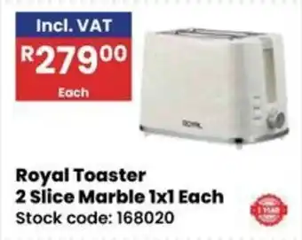 Africa Cash and Carry Royal Toaster offer