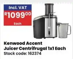 Africa Cash and Carry Kenwood Accent Juicer Centrifugal offer