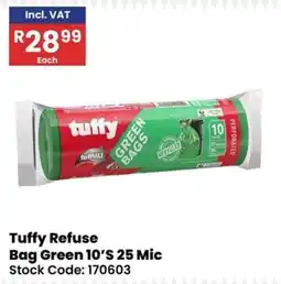 Africa Cash and Carry Tuffy Refuse Bag Green offer