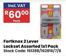 Africa Cash and Carry Forknox 2 Lever Lockset Assorted offer