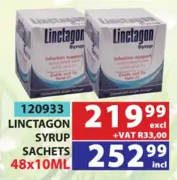 Arrow Cash And Carry Linctagon syrup sachets offer