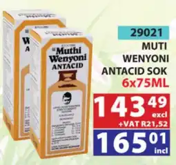 Arrow Cash And Carry Muthi Wenyoni Antacid offer