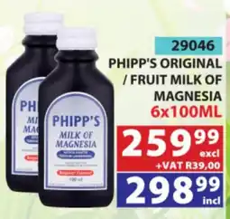 Arrow Cash And Carry PHIPP'S MILK OF MAGNESIA offer