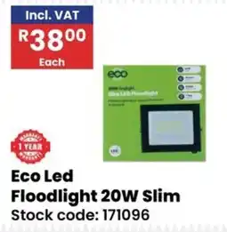Africa Cash and Carry Eco Led Floodlight 20W Slim offer