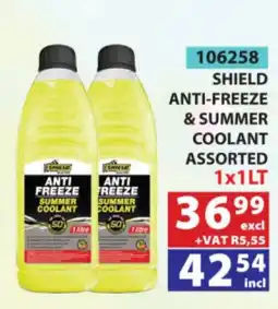 Arrow Cash And Carry SHIELD ANTI-FREEZE & SUMMER COOLANT ASSORTED offer