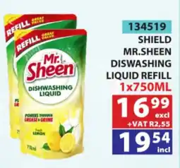 Arrow Cash And Carry Mr. Sheen Dishwashing Liquid Refill offer