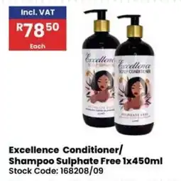 Africa Cash and Carry Excellence Conditioner/Shampoo Sulphate Free offer