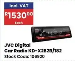 Africa Cash and Carry JVC Digital Car Radio KD-X282B/182 offer
