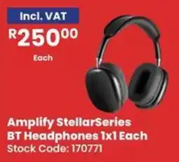 Africa Cash and Carry Amplify StellarSeries BT Headphones offer