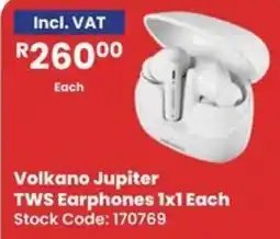 Africa Cash and Carry Volkano Jupiter TWS Earphones offer