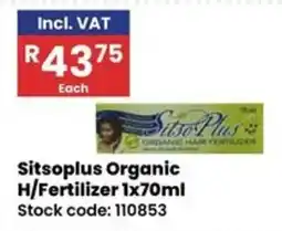 Africa Cash and Carry Sitsopplus Organic H/Fertilizer offer