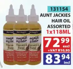 Arrow Cash And Carry Aunt Jackies Hair Oil Assorted offer