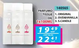 Arrow Cash And Carry PARFUMO TISSUE OIL offer