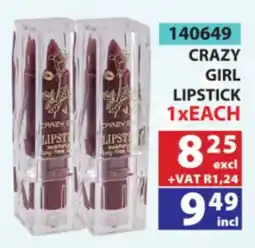 Arrow Cash And Carry Crazy Girl Lipstick offer