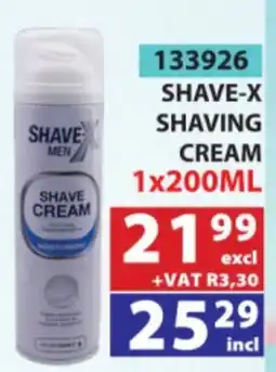 Arrow Cash And Carry SHAVE-X SHAVING CREAM offer