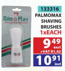 Arrow Cash And Carry Palm O Max Shaving Brush offer