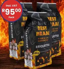 Africa Cash and Carry Best Braai Briquettes offer