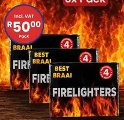 Africa Cash and Carry BEST BRAAI FIRELIGHTERS offer