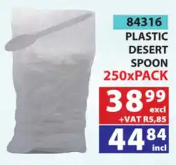 Arrow Cash And Carry PLASTIC DESERT SPOON offer