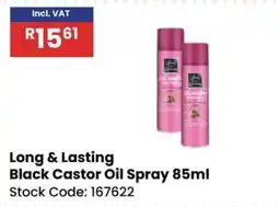 Africa Cash and Carry Long & Lasting Black Castor Oil Spray offer