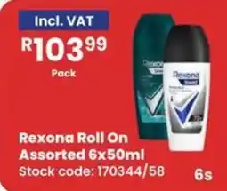 Africa Cash and Carry Rexona Roll On Assorted offer