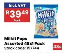 Africa Cash and Carry Milkit Pops Assorted offer