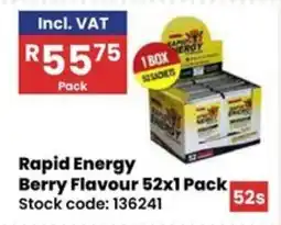 Africa Cash and Carry Rapid Energy Berry Flavour offer
