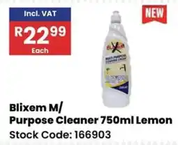 Africa Cash and Carry Blixem M/ Purpose Cleaner Lemon offer