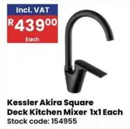 Africa Cash and Carry Kessler Akira Square Deck Kitchen Mixer offer