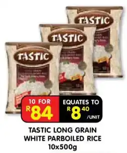 Shoprite TASTIC LONG GRAIN WHITE PARBOILED RICE offer