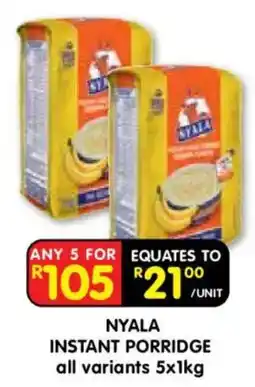 Shoprite NYALA INSTANT PORRIDGE offer