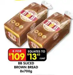 Shoprite BB SLICED BROWN BREAD offer