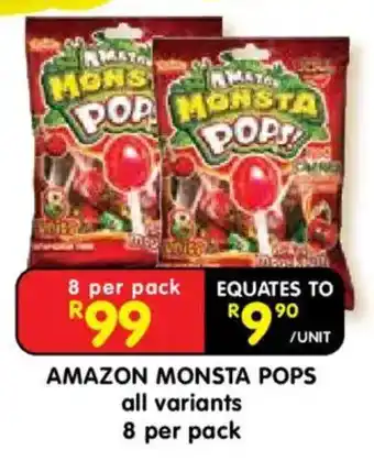 Amazon Monsta Pops