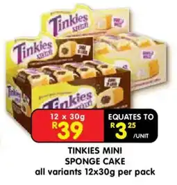 Shoprite Tinkies Mini Sponge Cake offer