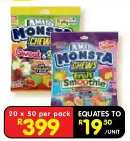 Shoprite Amazon Monsta Chews offer
