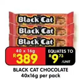 Shoprite Black Cat Chocolate offer