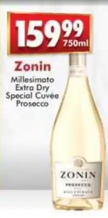 Prestons Zonin Millesimato Extra Dry Special Cuvée Prosecco offer
