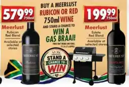 Prestons Meerlust Rubicon Red Blend offer