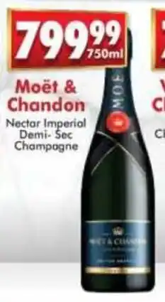 Prestons Moët & Chandon Nectar Imperial Demi-Sec Champagne offer
