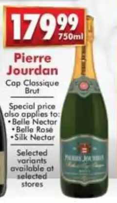 Prestons Pierre Jourdan Cap Classique Brut offer