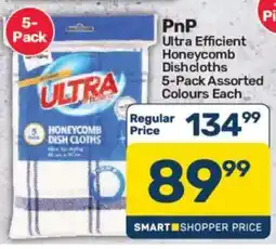 Pick n Pay PnP Ultra Efficient Honeycomb Dishcloths Assorted offer