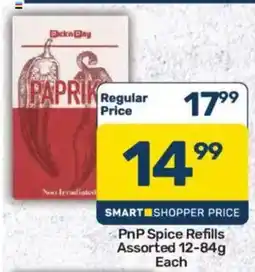 Pick n Pay PnP Spice Refills Assorted offer