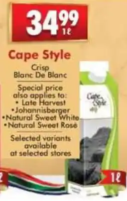 Prestons Cape Style Crisp Blanc De Blanc offer