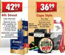 Prestons 4th Street Late Harvest offer