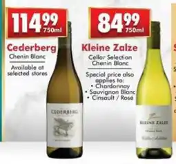 Prestons Cederberg Chenin Blanc offer