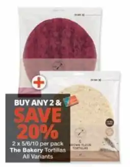 Checkers The Bakery Tortillas offer