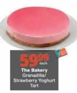 Checkers The Bakery Granadilla/Strawberry Yoghurt Tart offer